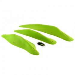 Sandstone XL 9 - Brushed Mega Jibs Rail Pinches