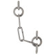 Chaine de rappel INOX sur broches