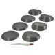 Pack Correcteurs de pente Rond 10cm - 2