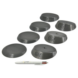 Pack Correcteurs de pente Rond 10cm - 2