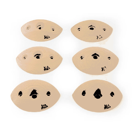 Crimp Leaf Easy 6pcs - 1