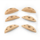 Crimp Leaf Hard 6pcs - 2