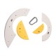 EGGS - Dual Grip 3 - 1/2 Hard Boiled Egg