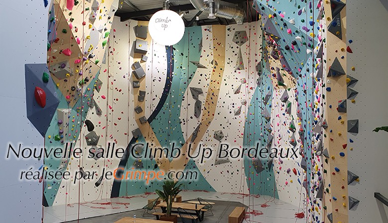 Salle d'escalade Climb Up Bordeaux Roc Altitude construite par Grimpomania / JeGrimpe.com